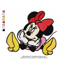 Minnie Mouse 37 Embroidery Designs